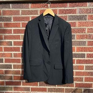 Banana Republic Black Tailored Fit Blazer Suit Jacket